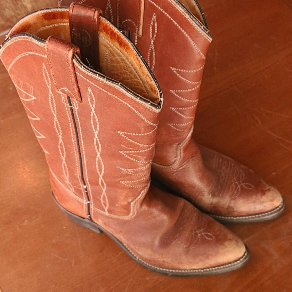 Double H Western cowboy boots woman's size 7
